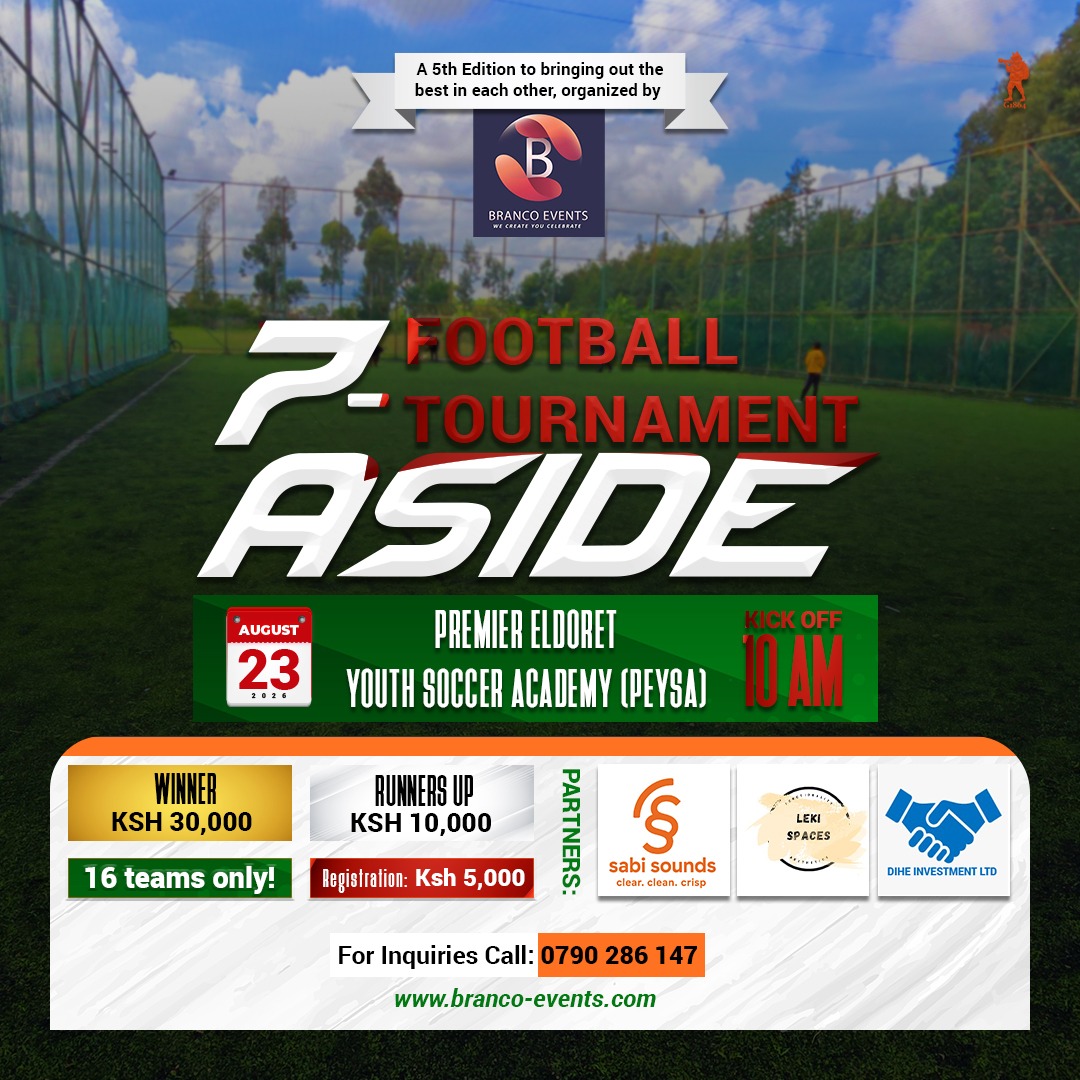 5th Edition 7-A-Side Football Tournament Poster